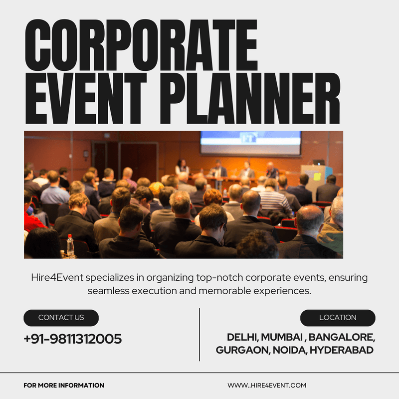 corporate event planner in Greater Noida 
